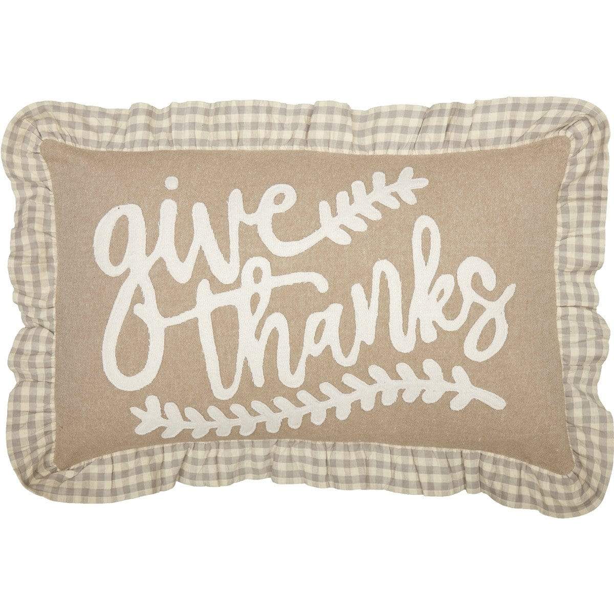 Grace Give Thanks Pillow