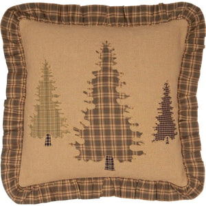 Cedar Ridge Tree Applique Pillow