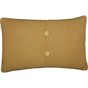 Heritage Farms Sheep and Star Hooked Pillow