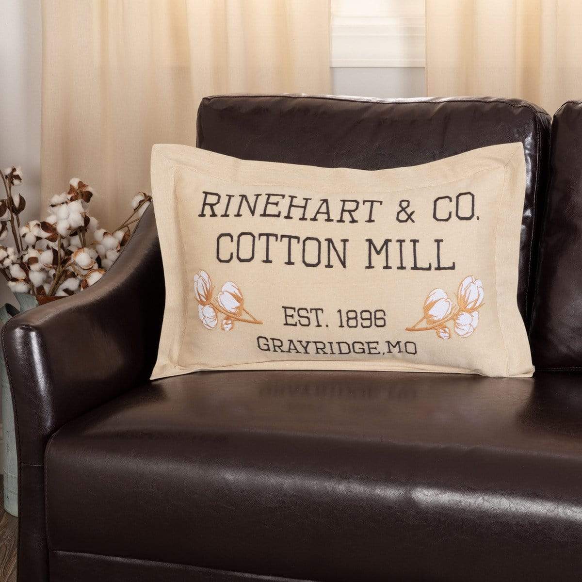 Ashmont Cotton Mill Pillow