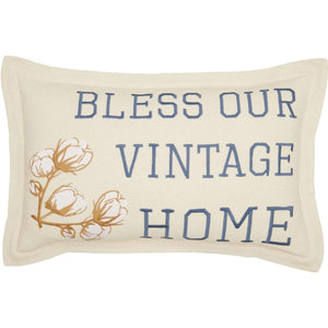 Ashmont Bless Our Vintage Home Pillow