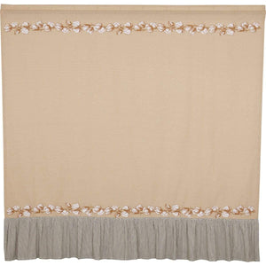 Ashmont Cotton Boll Shower Curtain