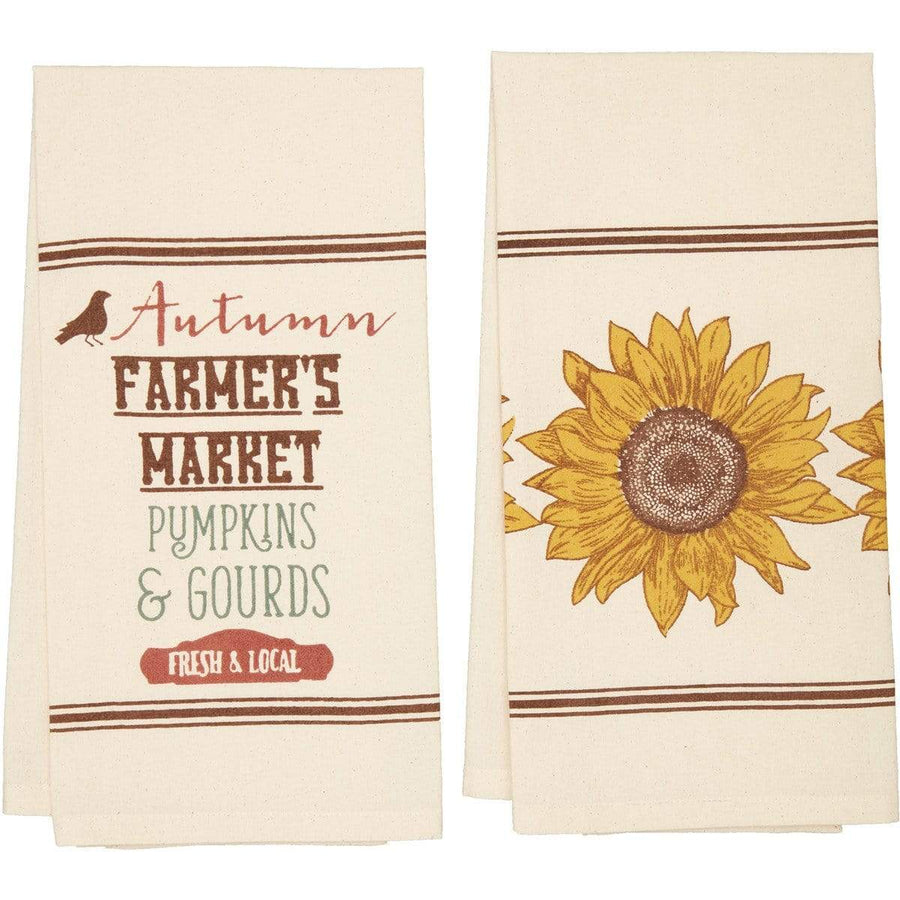 Farmer's Market Harvest Tea Towel Set