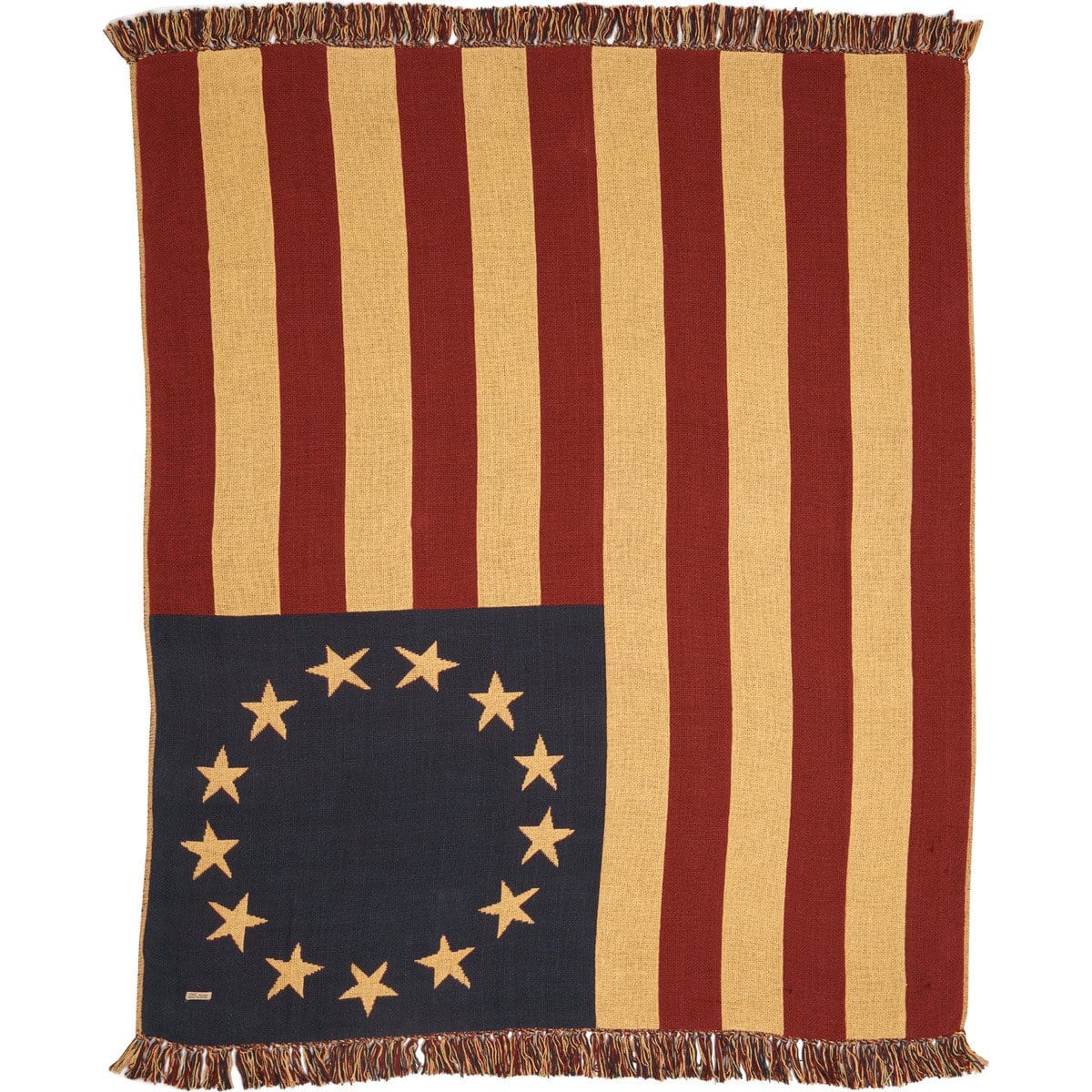 Old Glory Woven Throw