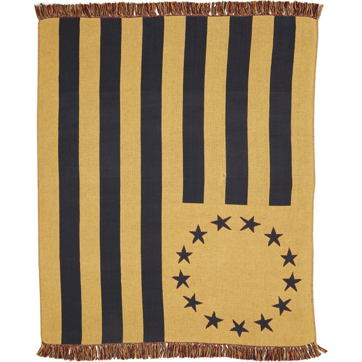 VHC Brands Old Glory Throw - Thumbnail 3