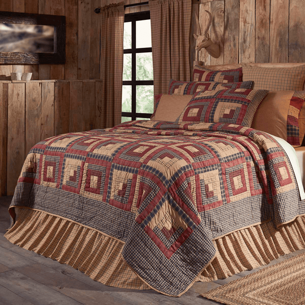Millsboro Patchwork Quilt - Retro Barn Country Linens