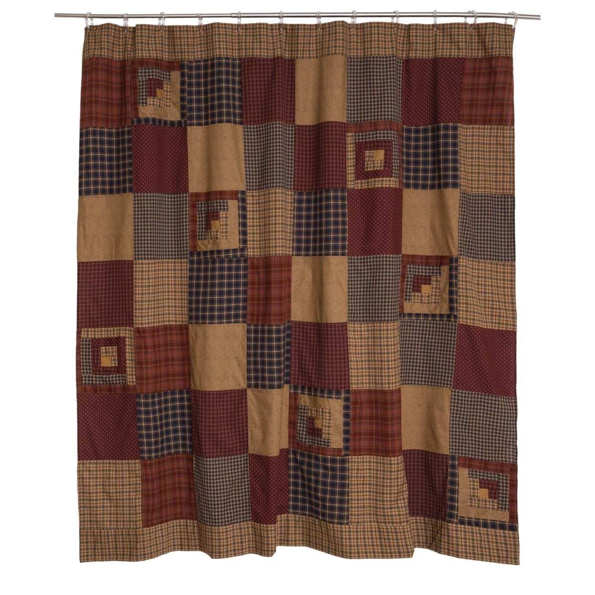 Millsboro Patchwork Shower Curtain