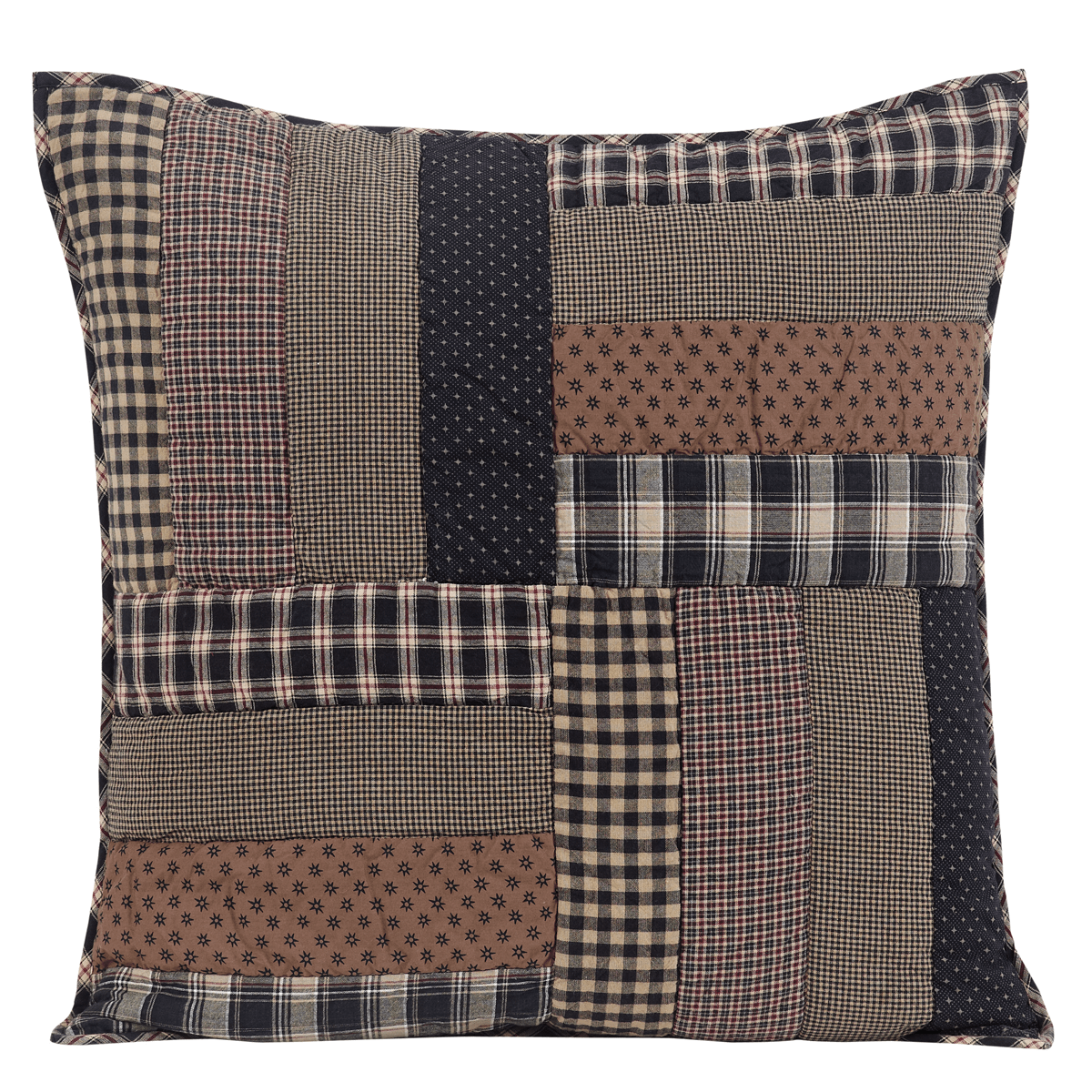 Bingham Star Quilted Euro Sham