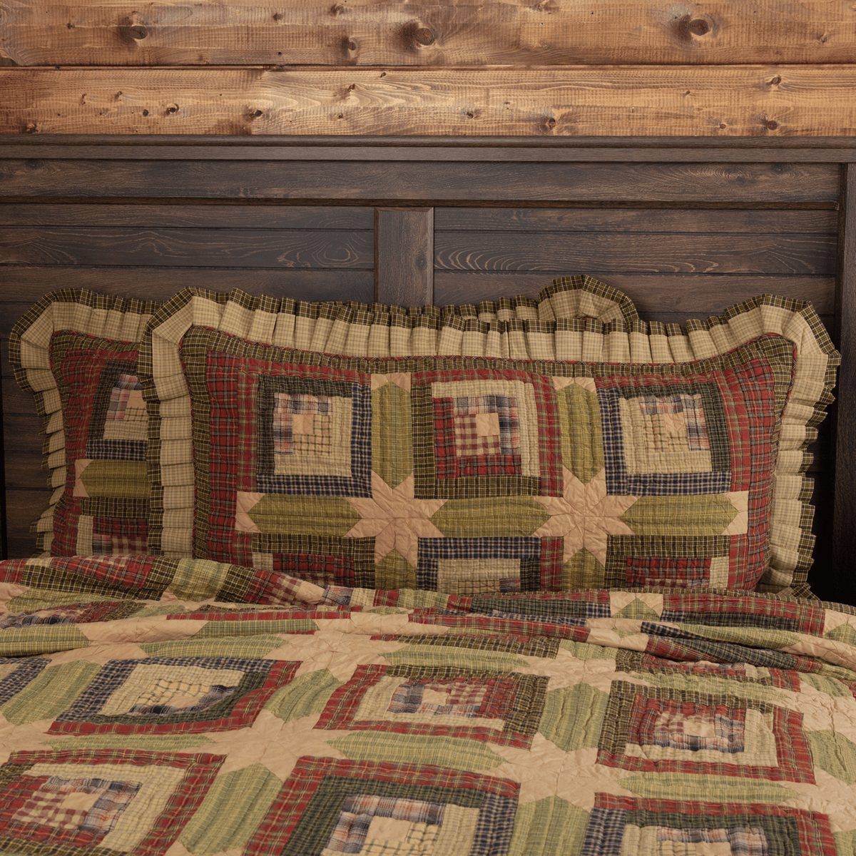 Tea Cabin Pillow Sham