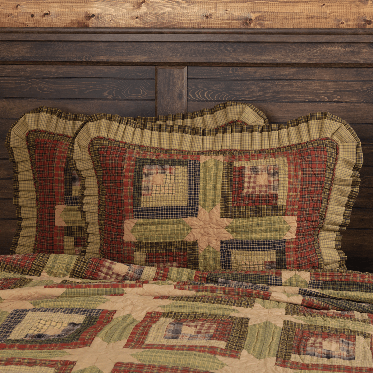 Tea Cabin Pillow Sham