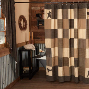 Kettle Grove Patchwork Shower Curtain