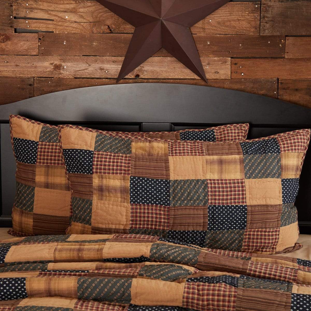 Patriotic Patch King Sham