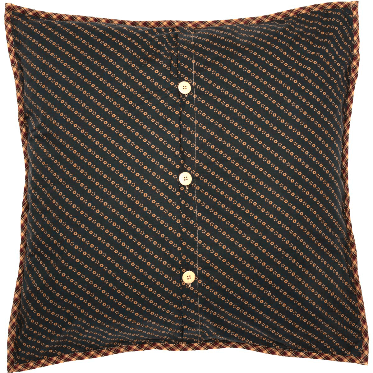 Patriotic Patch Quilted Euro Sham