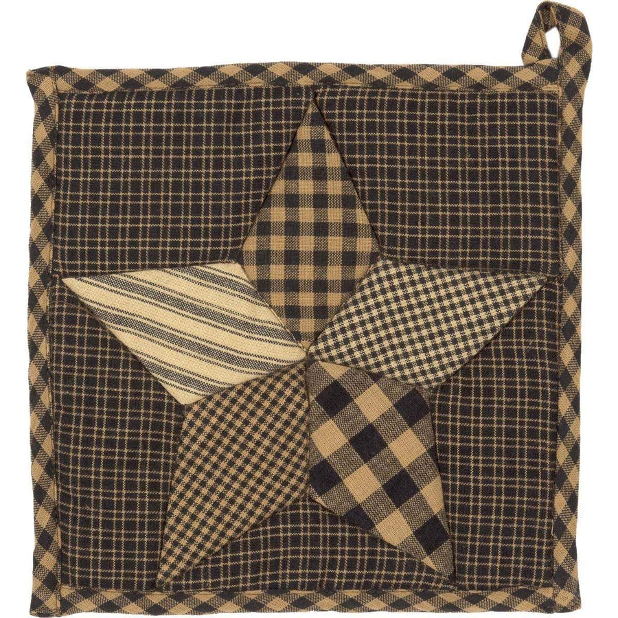 Farmhouse Star Pot Holder Set of 2