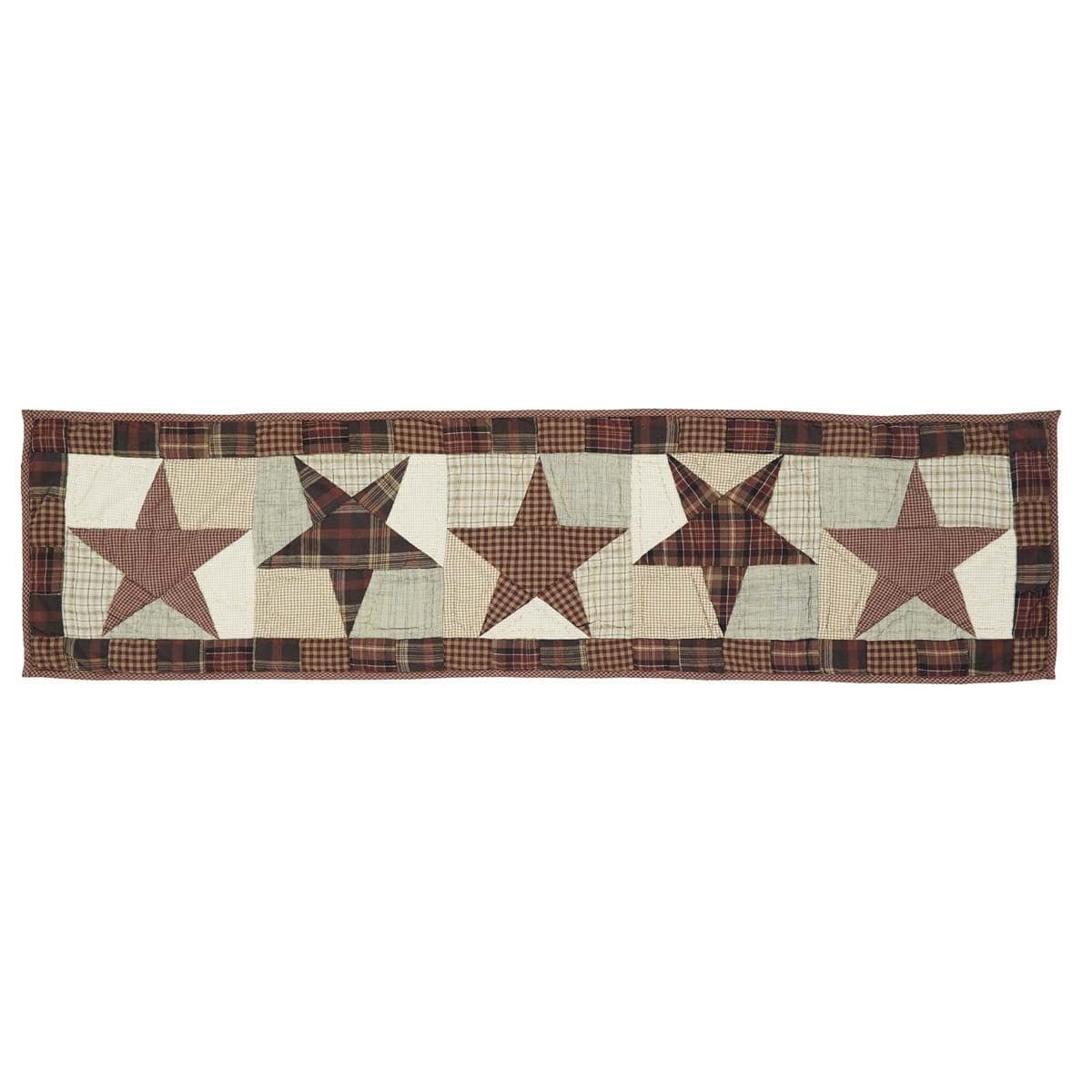 Abilene Star Quilted Runner