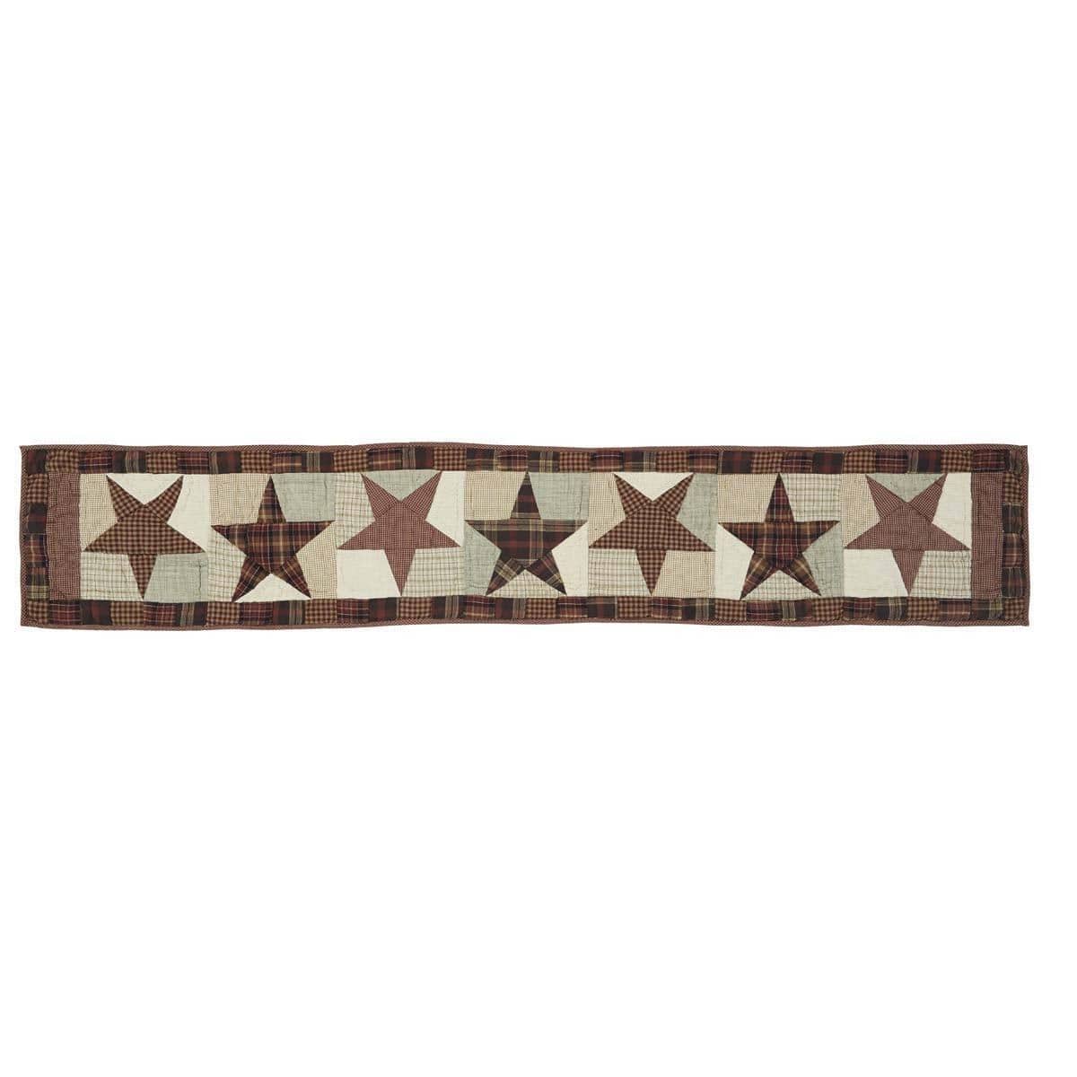 Abilene Star Quilted Runner