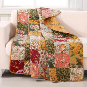 Antique Chic Quilted Throw
