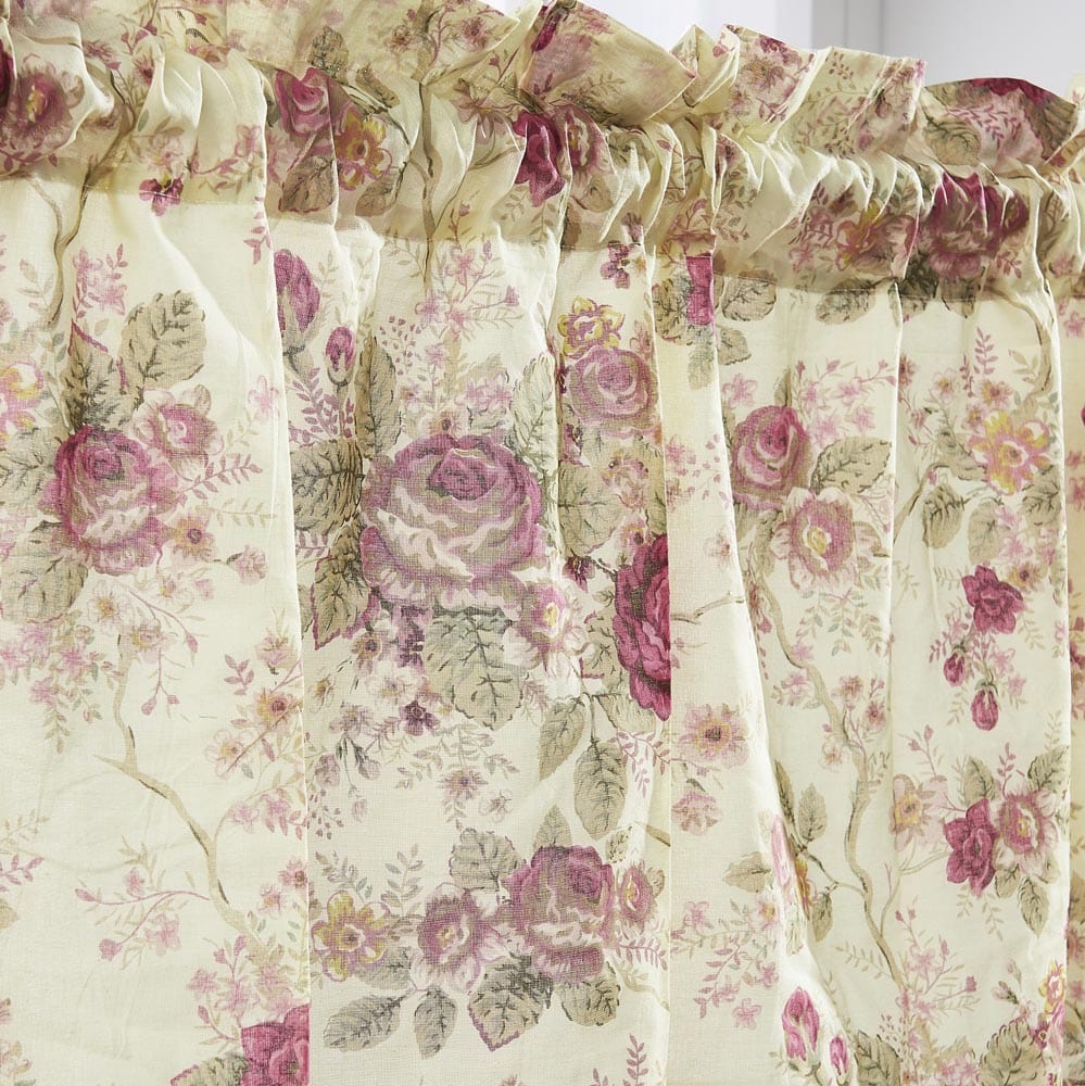 Antique Rose Valance