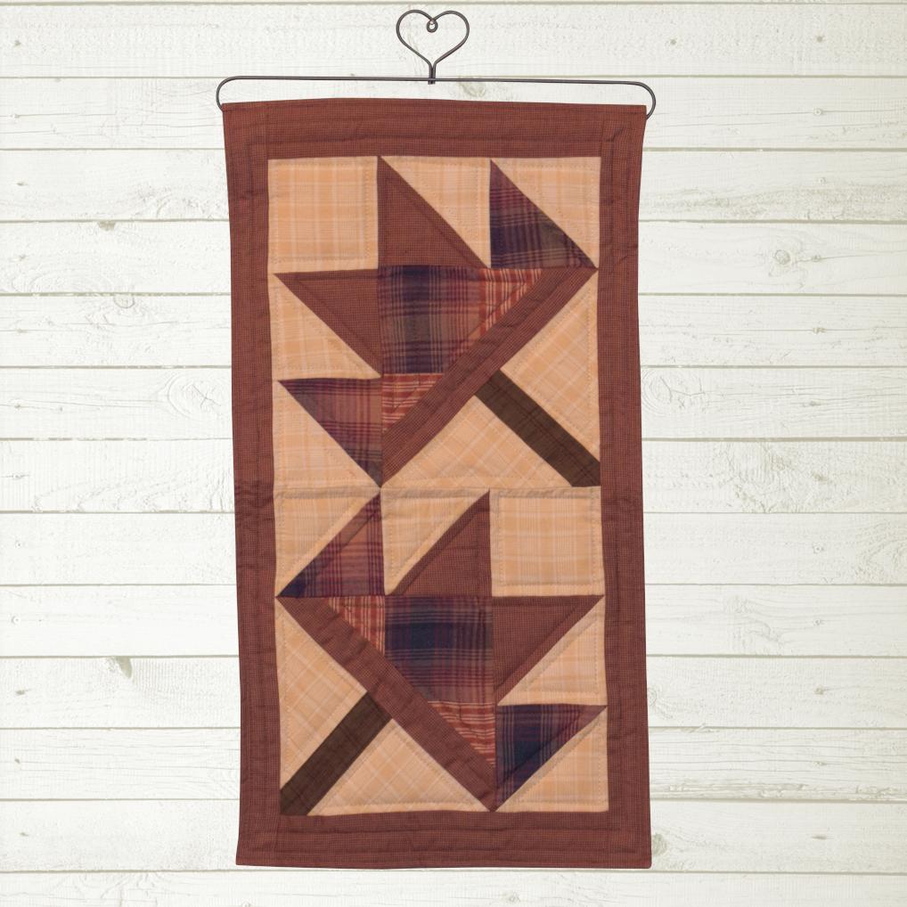 Heart Quilt Hanger 12"