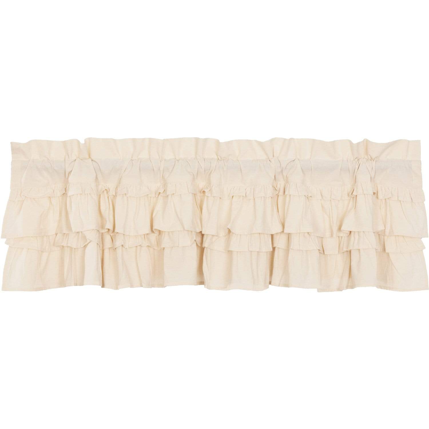 Muslin Ruffled Valance