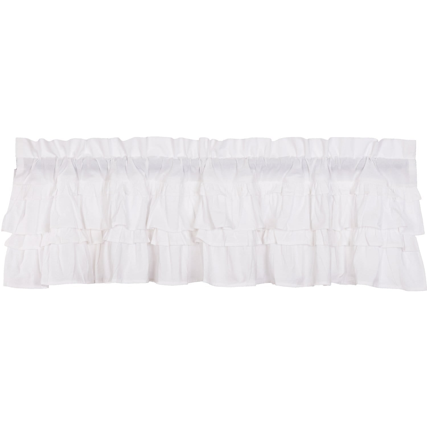 Muslin Ruffled Valance