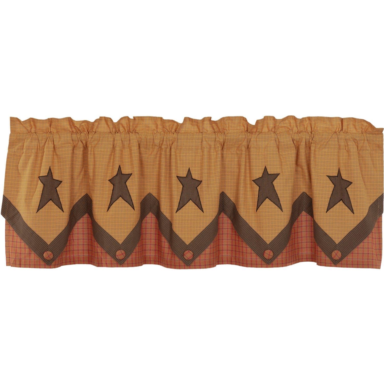 Stratton Primitive Star Valance