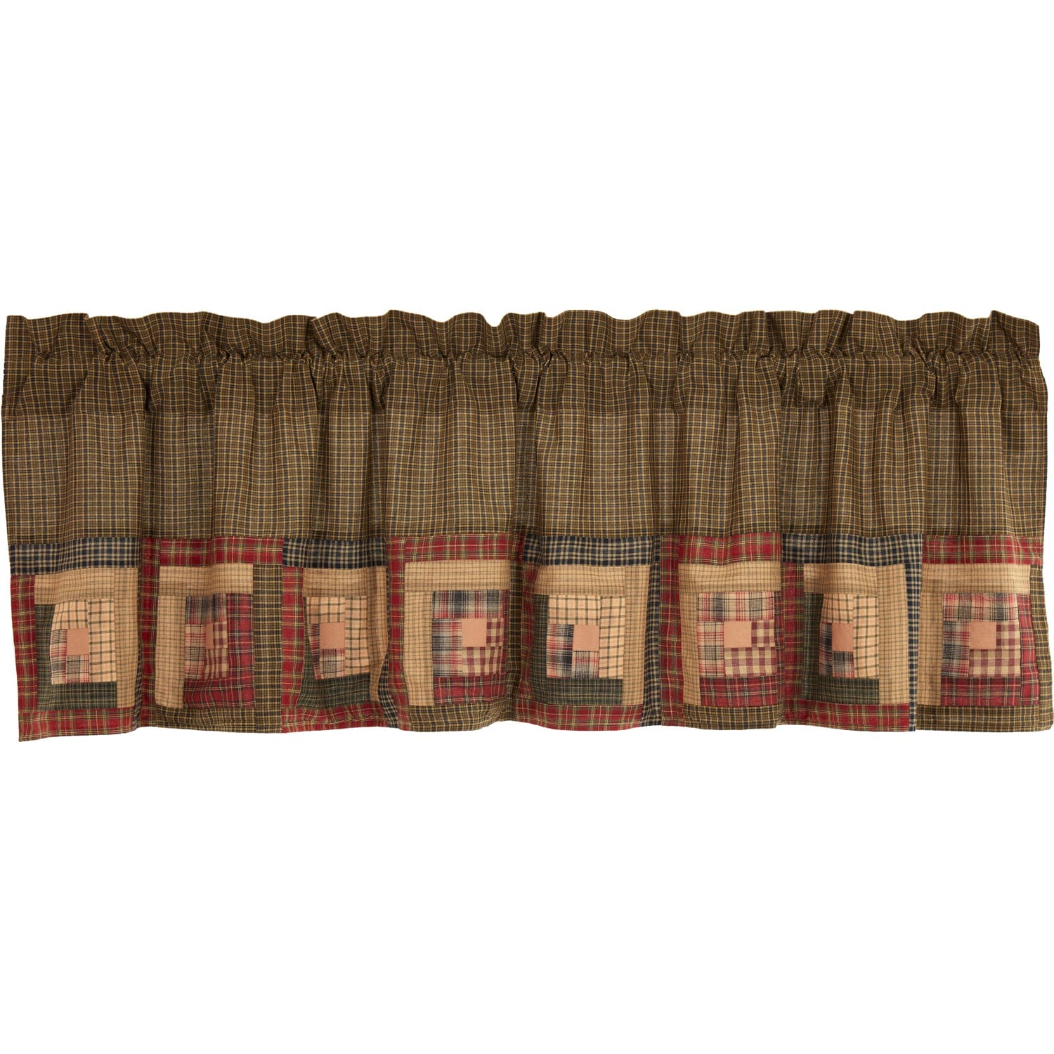 Tea Cabin Patchwork Valance