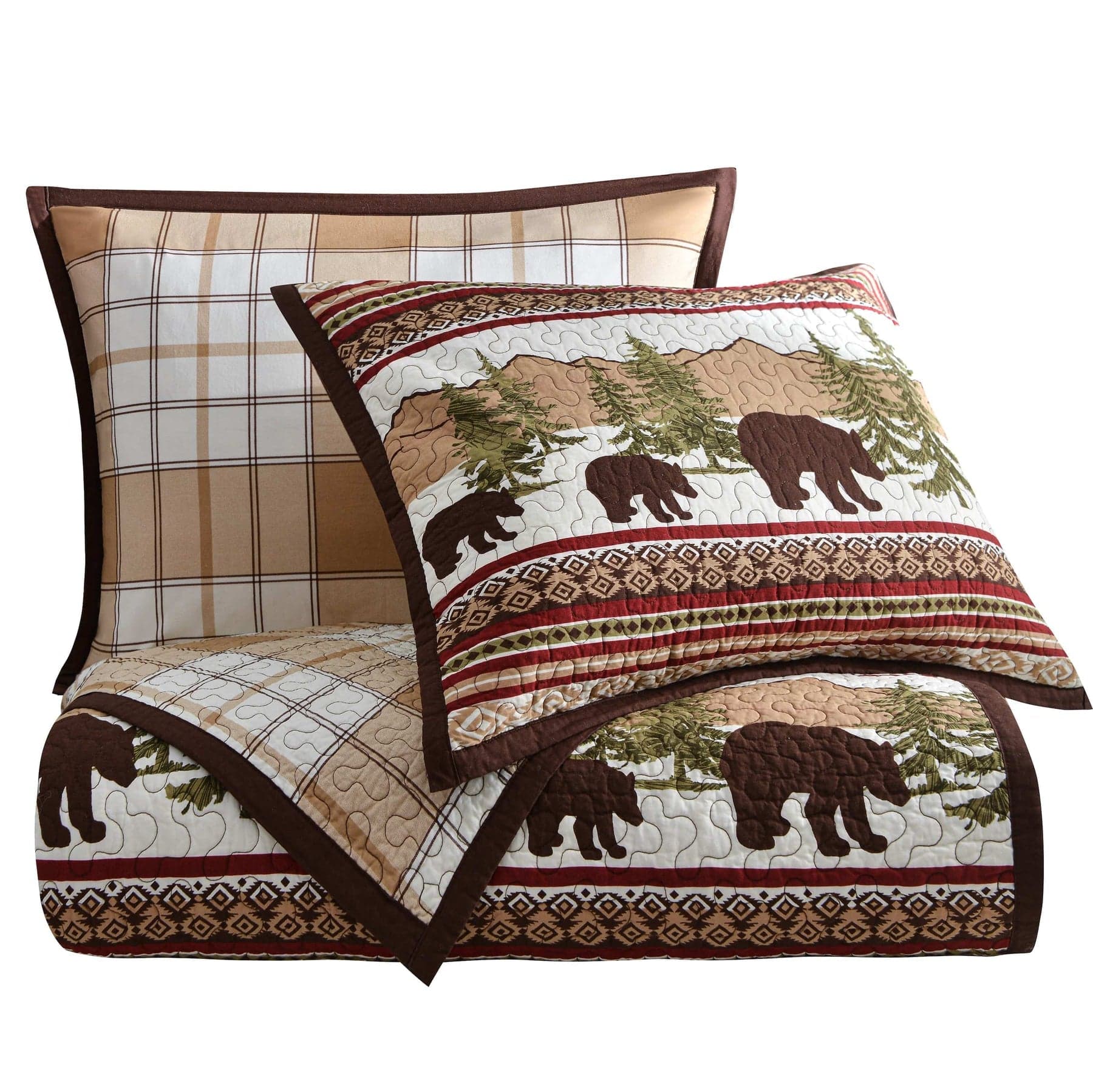 Bear Trail Quilt Set