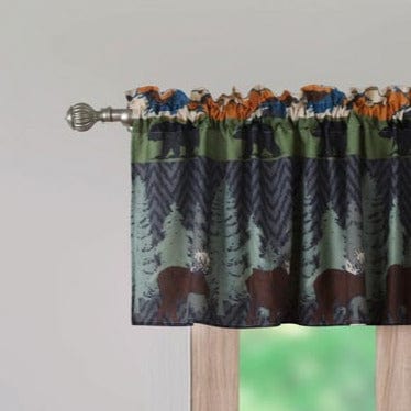 Black Bear Lodge Valance