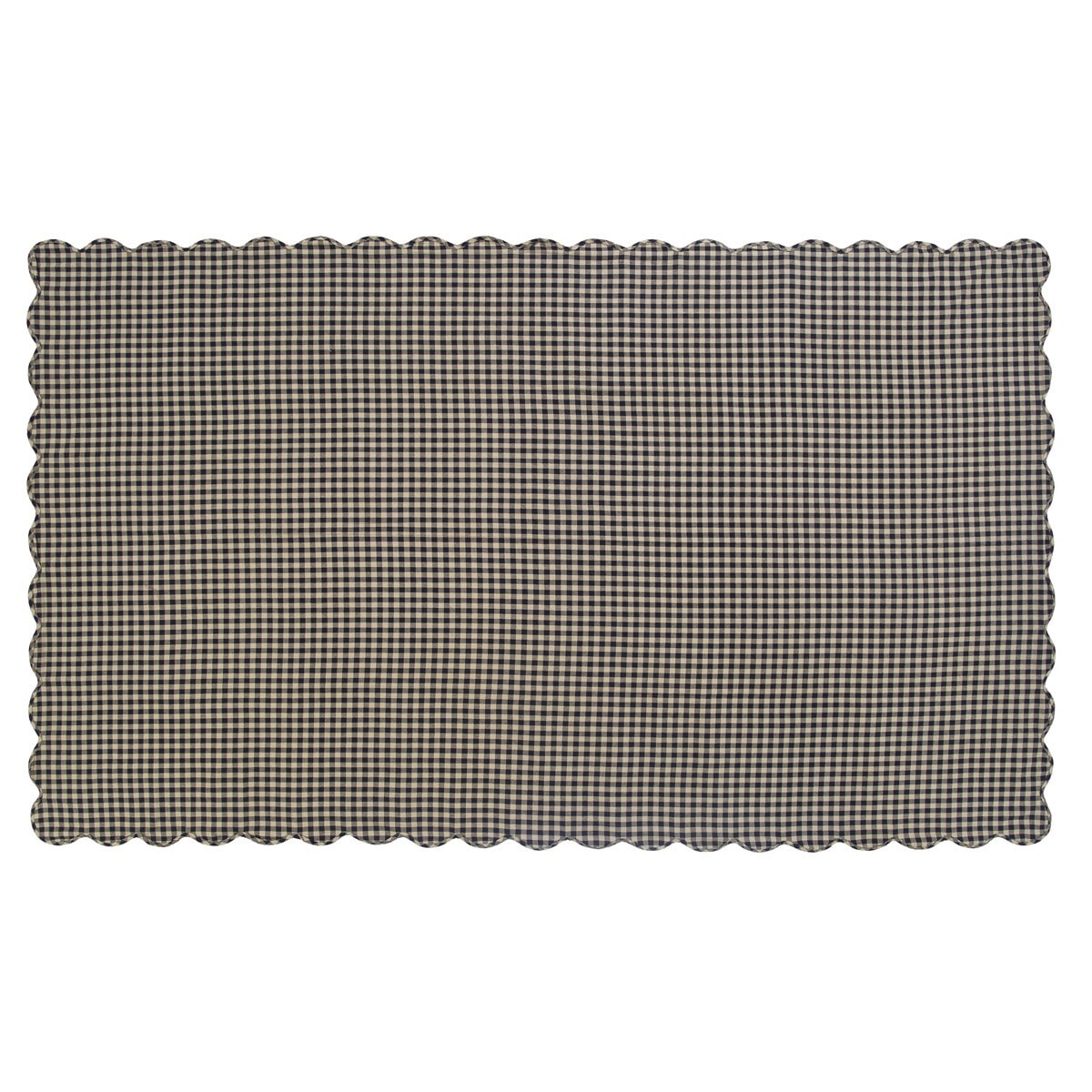 Black Check Rectangle Tablecloth