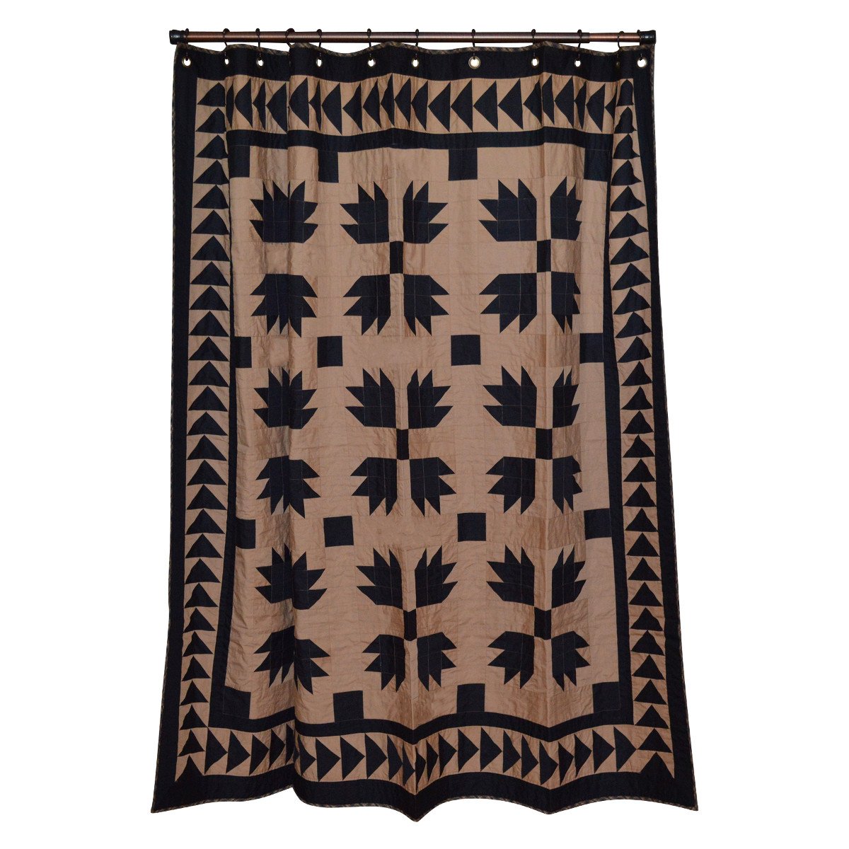 Black Bear's Paw Shower Curtain