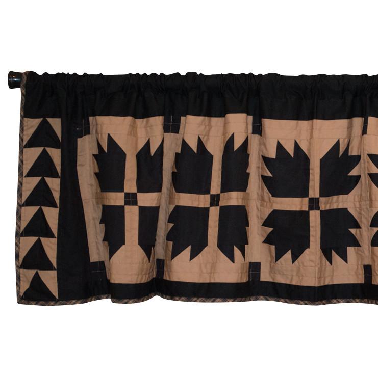 Black Bear's Paw Valance