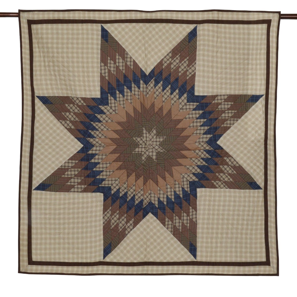 Cody Lone Star Mini Quilt - Table Topper / Wall Hanging