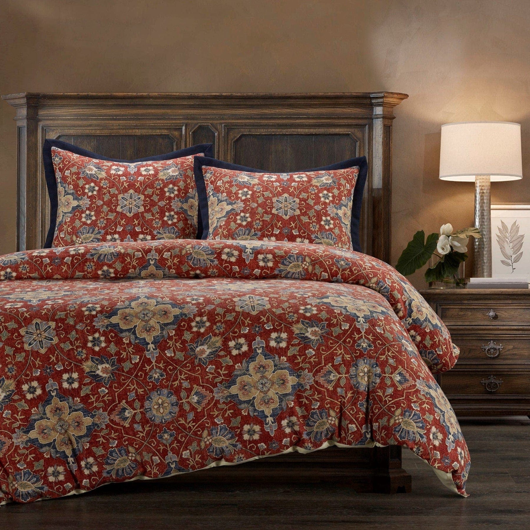 Melinda Washed Linen Comforter Set