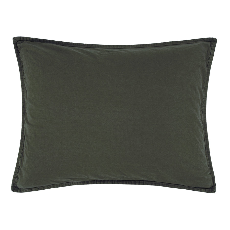 Stonewashed Garment Dyed Cotton Pillow Sham