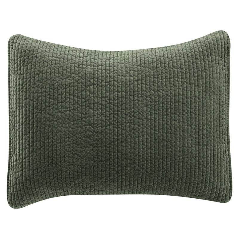 Stonewashed Cotton Velvet Pillow Sham