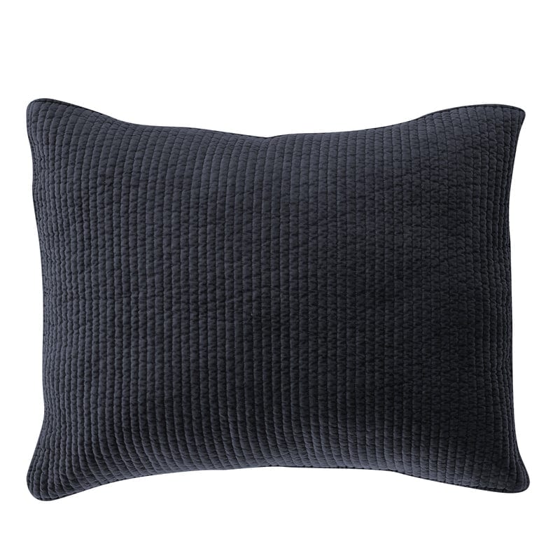 Stonewashed Cotton Velvet Pillow Sham