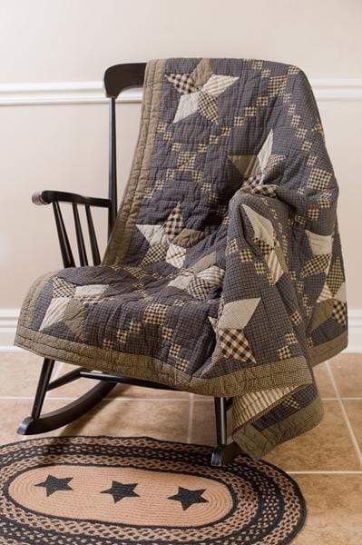 Farmhouse Star Quilted Throw / Wallhanging