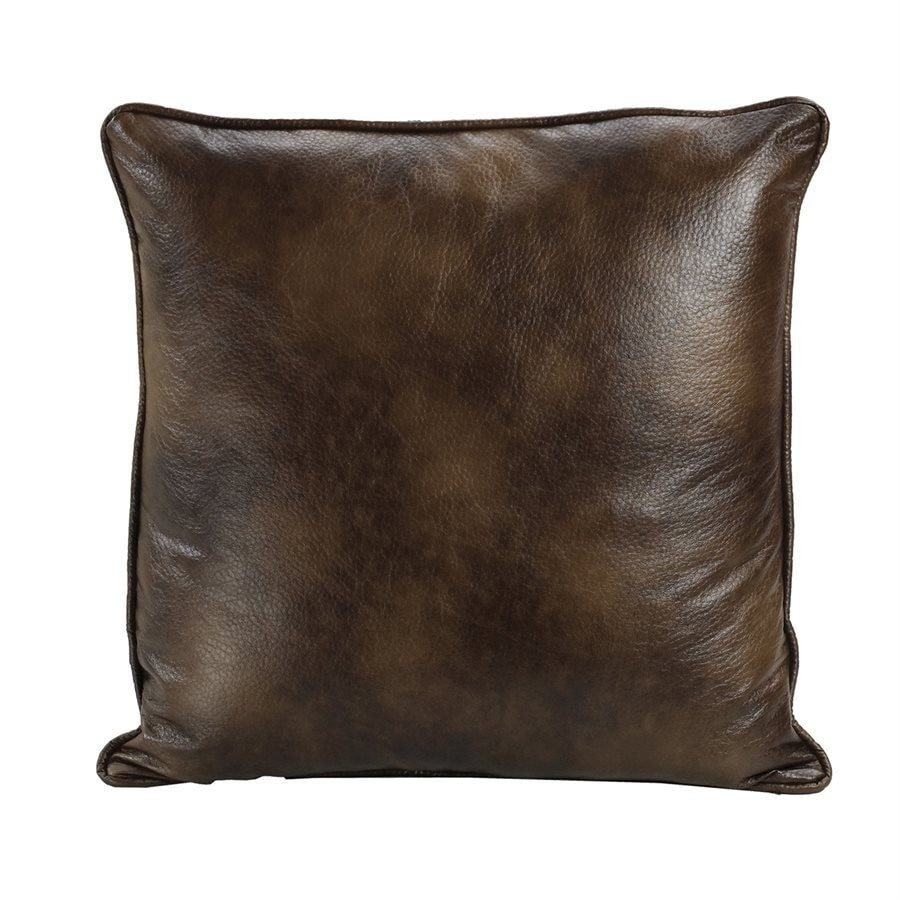 Faux Leather Euro Sham