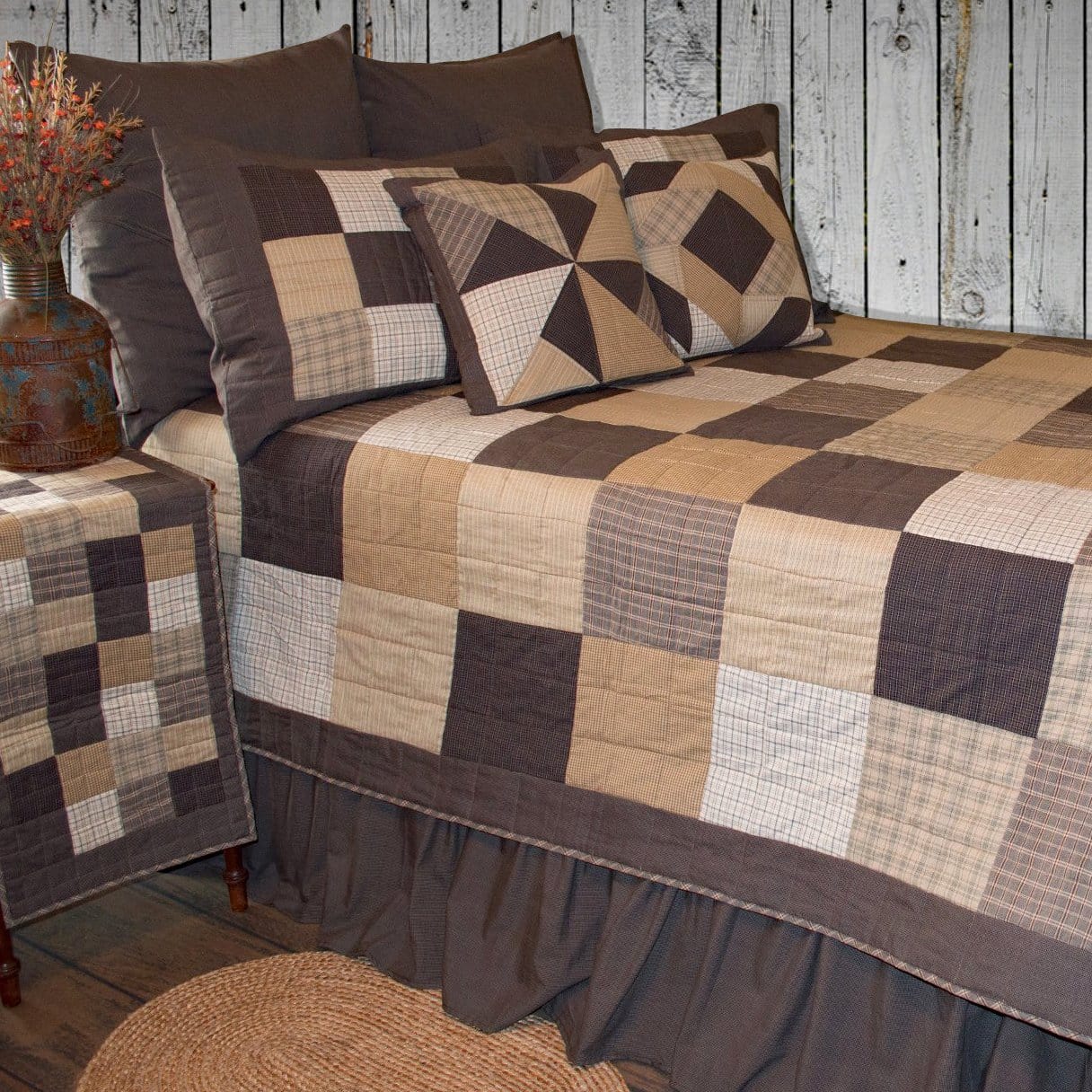 Fieldstone Patchwork Quilt