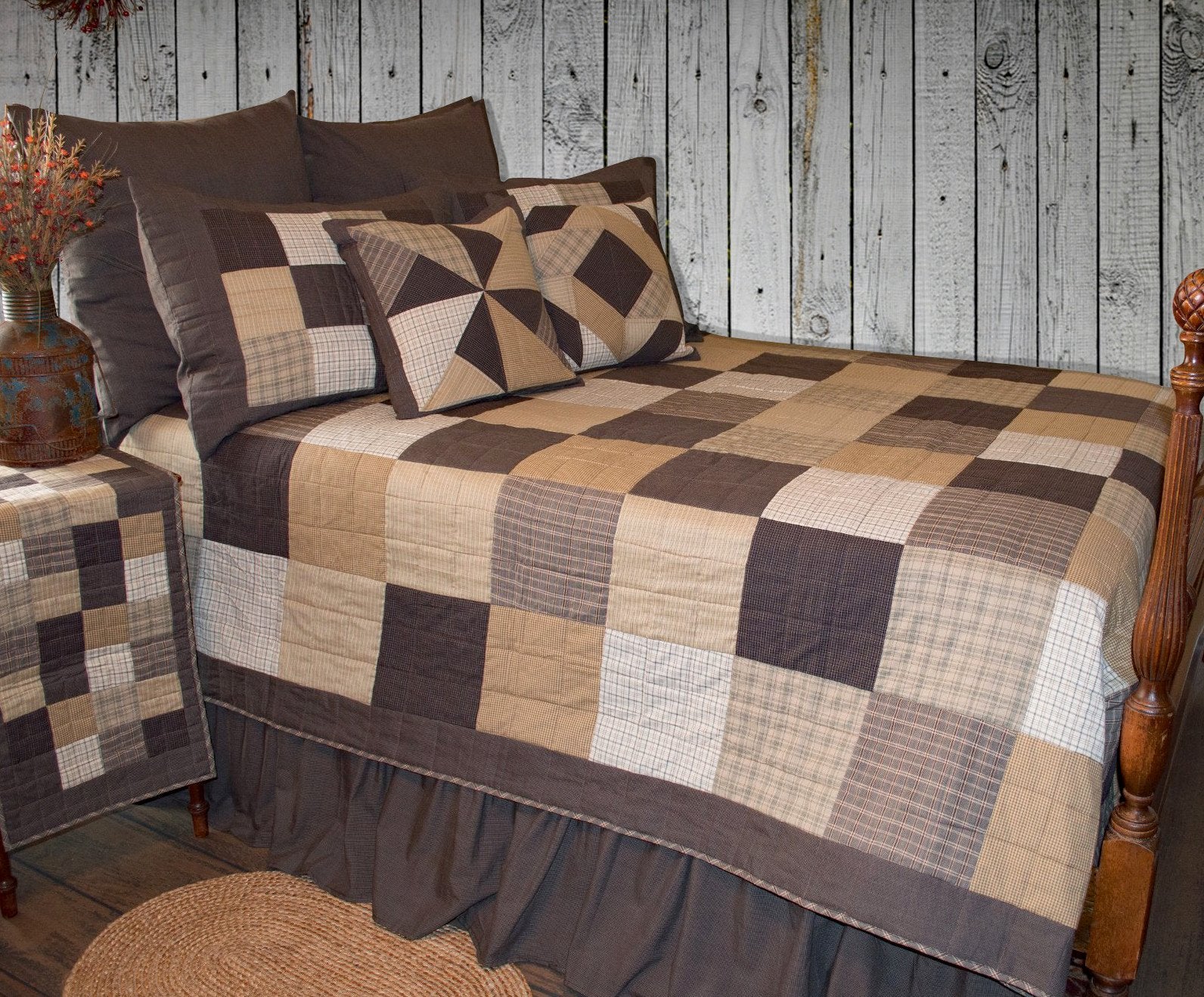 Fieldstone Patchwork Quilt