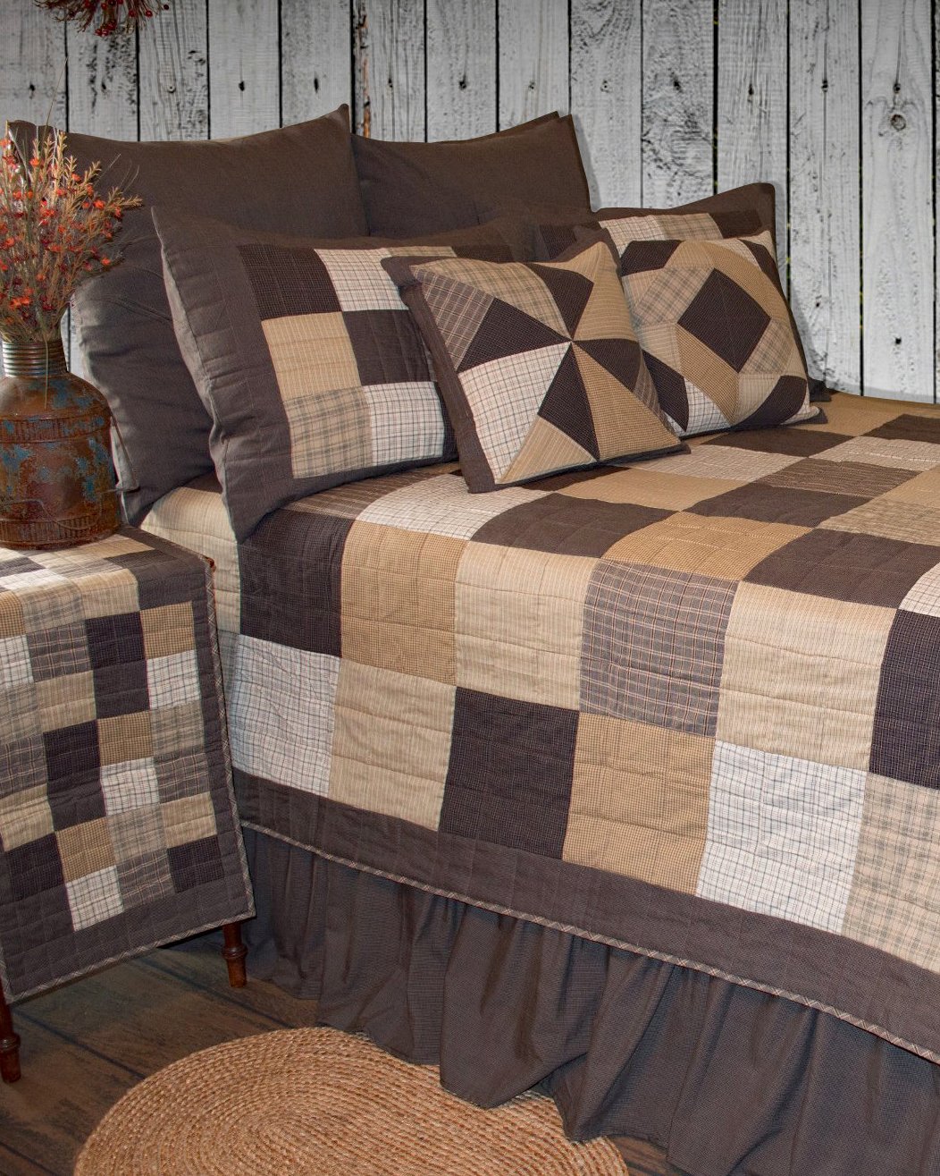 Fieldstone Patchwork Quilt