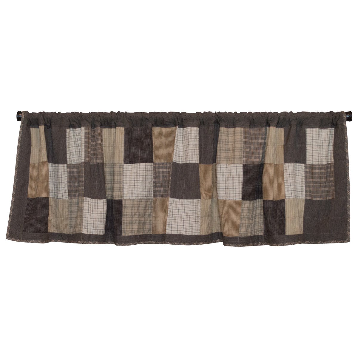 Fieldstone Patchwork Valance