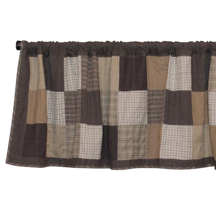 Fieldstone Patchwork Valance