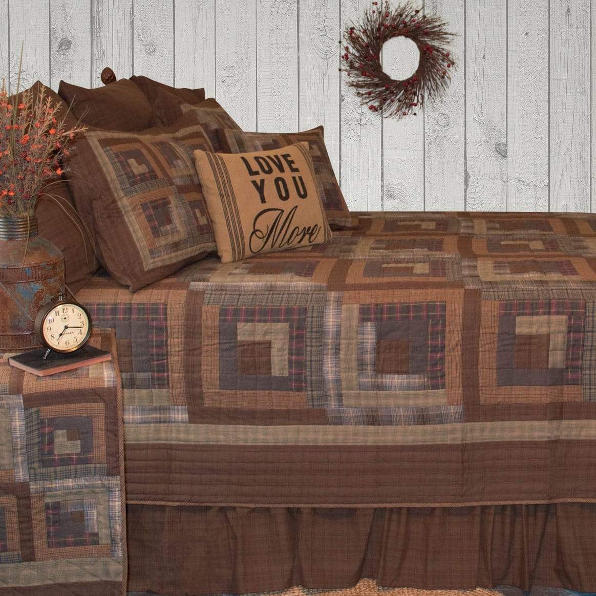 Frontier Log Cabin Quilt