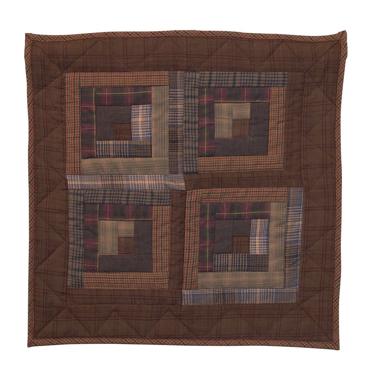 Frontier Log Cabin Quilt Block