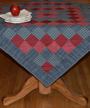 Huckleberry Hill Mini Quilt - Table Topper/ Wall Hanging