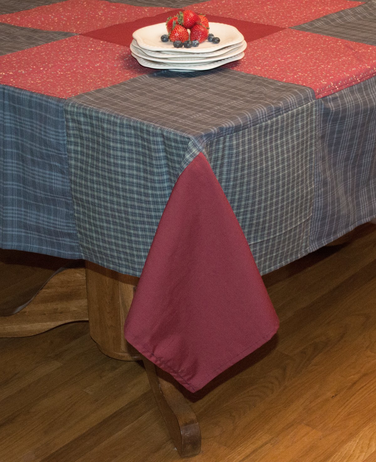 Huckleberry Hill Patchwork Tablecloth