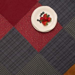 Huckleberry Hill Patchwork Tablecloth