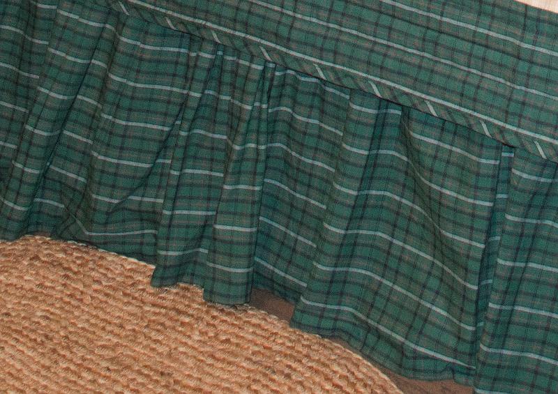 Irish Plaid Bedskirt